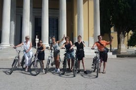 Excursão privada de bicicleta elétrica em Atenas