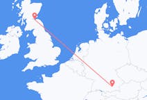 Flyrejser fra Edinburgh til München