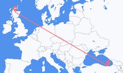 Flyrejser fra Trabzon til Inverness