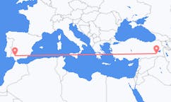 터키 시르트에서 출발해 스페인 세비야로(으)로 가는 항공편