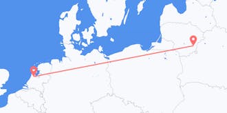 Flyg från Nederländerna till Litauen