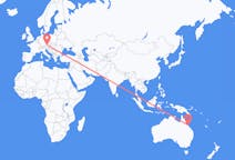 Flyrejser fra Proserpine, Australien til Linz, Østrig