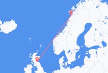Flights from Bodø to Edinburgh