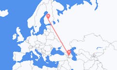 Flyg från Gəncə, Azerbajdzjan till Jyväskylä, Finland