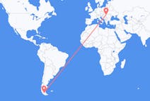Flyrejser fra Punta Arenas til Debrecen