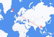 Рейсы из Кхонкэна, Таиланд в Эйильсстадир, Исландия