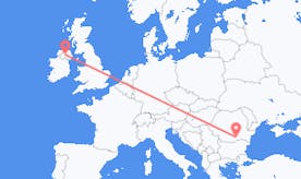 Flyreiser fra Nord-Irland til Romania