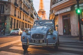 Vintage 2CV-avontuur: 2 uur durende tour langs de hoogtepunten van Parijs