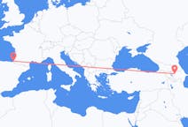 Lennot Ganjasta, Azerbaidžan Biarritziin, Ranska