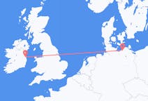 Flug frá Dublin, Írlandi til Rostock, Þýskalandi