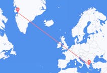 Flyrejser fra Ilulissat til Skiathos