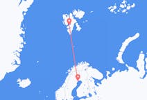 Flyrejser fra Svalbard til Lulea