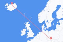 Flyreiser fra Brno, Tsjekkia til Akureyri, Island