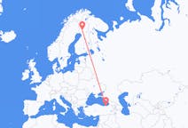 Lennot Rovaniemeltä, Suomi Trabzoniin, Turkki