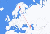 Flüge von Gəncə, Aserbaidschan nach Luleō, Schweden