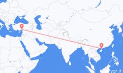 Рейсы из Чжаньцзяна, Китай в Адану, Турция