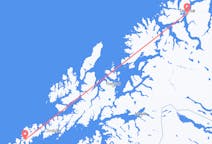 Flyreiser fra Leknes, til Tromsö