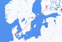 Flights from Sønderborg to Tampere