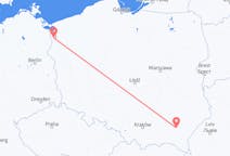 Flüge aus Rzeszow, Polen nach Stettin, Polen