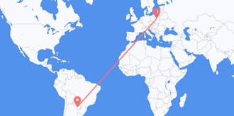 Flights from Paraguay to Poland