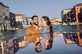 Servizio fotografico romantico a Venezia