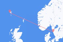 Flights from Gothenburg to Sørvágur