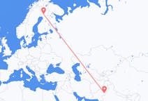 Flug frá Bahawalpur, Pakistan til Rovaniemi, Finnlandi