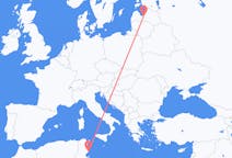 Flyreiser fra Sfax, til Riga