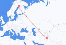 Flights from Faisalabad District to Oulu