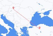 Lennot Budapestista Ankaraan