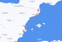 Flyreiser fra Girona, Spania til Alicante, Spania
