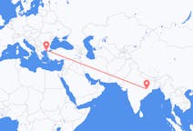 Flyreiser fra Jhārsuguda, India til Alexandroupolis, Hellas