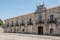 Photo of The historical center of the capital of Albarino wine, Cambados, Fefinanes palace (Pazo de FefiÃ±ans) .