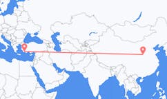 Flüge von Yuncheng, China nach Dalaman, die Türkei