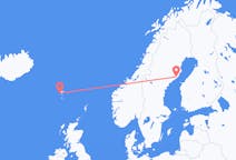 Flights from Umeå to Sørvágur