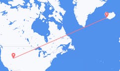 Flyg från Salt Lake City, USA till Reykjavík, Island