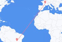 Flyreiser fra Brasília, Brasil til Clermont-Ferrand, Frankrike