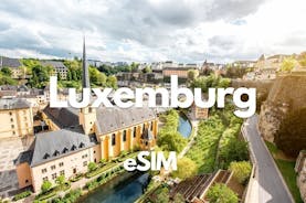 Luxemburg Data eSIM 0,5 GB dagligen till 50 GB 30 dagar