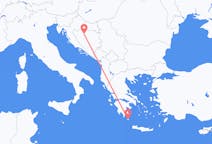Flights from Kythera to Banja Luka