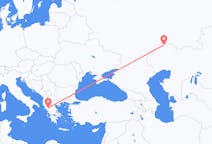 Flyreiser fra Oral, Kasakhstan til Ioánnina, Hellas
