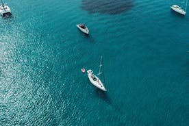 Excursión privada de un día en velero desde IBIZA a FORMENTERA