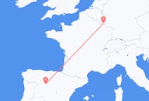 Flyg från Luxemburg, Luxemburg till Valladolid, Spanien