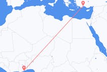 Flyreiser fra Accra, til Antalya