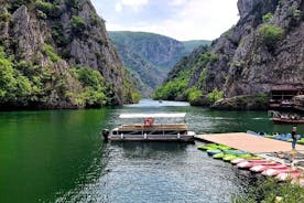 Excursão de meio dia: Matka Canyon e Montanha Vodno saindo de Skopje