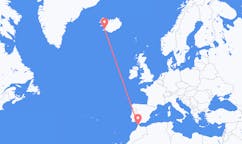 Loty z Tanger, Maroko do Reykjaviku, Islandia