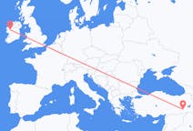 Flüge von Knock, Irland nach Batman, die Türkei