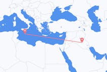 Flyreiser fra Najaf, til Malta
