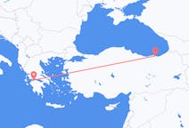 Lennot Trabzonista, Turkki Patrasiin, Kreikka