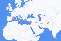 Flights from Kandahar to Palma