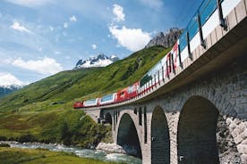 Visite privée Glacier Express des Alpes suisses et de Lucerne au départ de Zurich